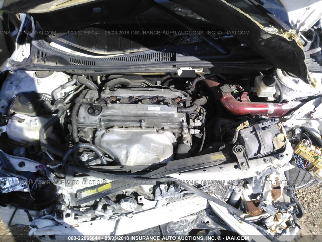 JTKDE167X50043032 - 2005 TOYOTA SCION TC 白色 照片 10