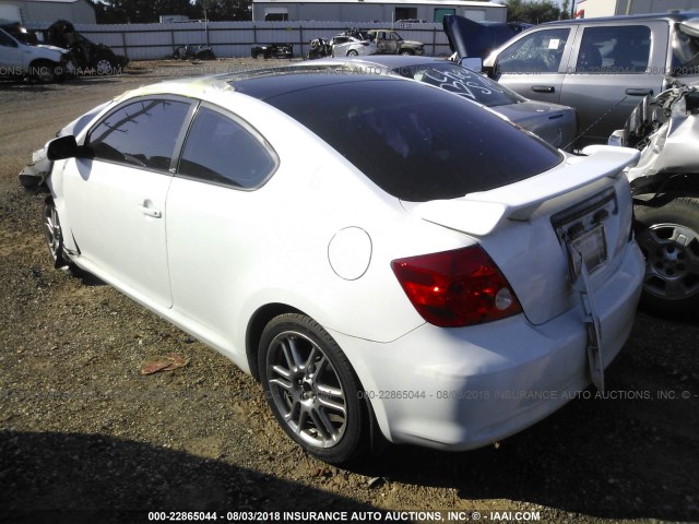 JTKDE167X50043032 - 2005 TOYOTA SCION TC 白色 照片 3