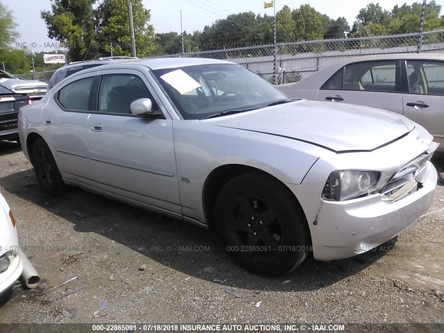 2B3CA3CV7AH108455 - 2010 DODGE CHARGER SXT SILVER photo 1