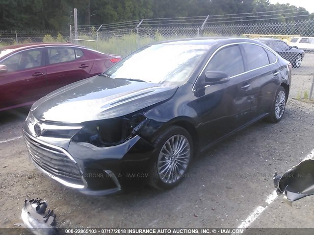 4T1BK1EB0GU222877 - 2016 TOYOTA AVALON XLE PLUS/PREMIUM/TOUR/LTD Navy photo 2