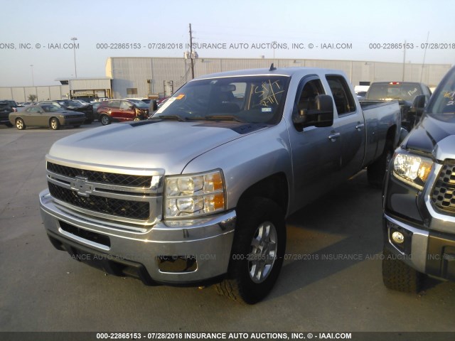 1GC4K0C80CF167957 - 2012 CHEVROLET SILVERADO K3500 LT Unknown photo 2