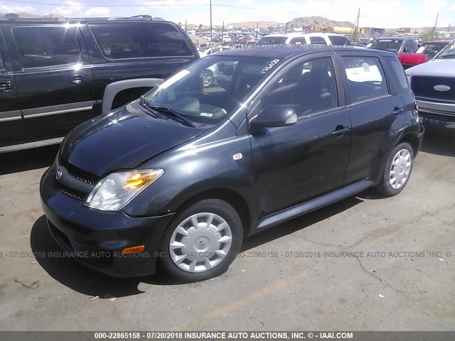 JTKKT604X60168557 - 2006 TOYOTA SCION XA GRAY photo 2