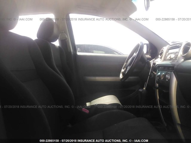 JTKKT604X60168557 - 2006 TOYOTA SCION XA GRAY photo 5