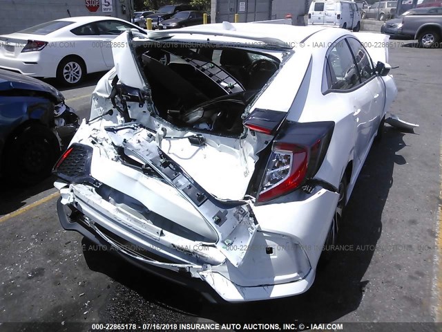 SHHFK7H26HU426113 - 2017 HONDA CIVIC LX WHITE photo 4