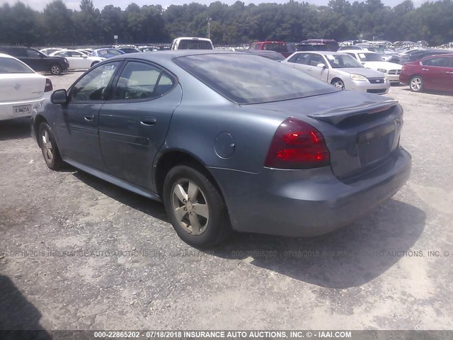 2G2WP552471104216 - 2007 PONTIAC GRAND PRIX ლურჯი ფოტო 3