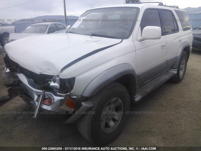 JT3GN87R5W0073140 - 1998 TOYOTA 4RUNNER LIMITED WHITE photo 2