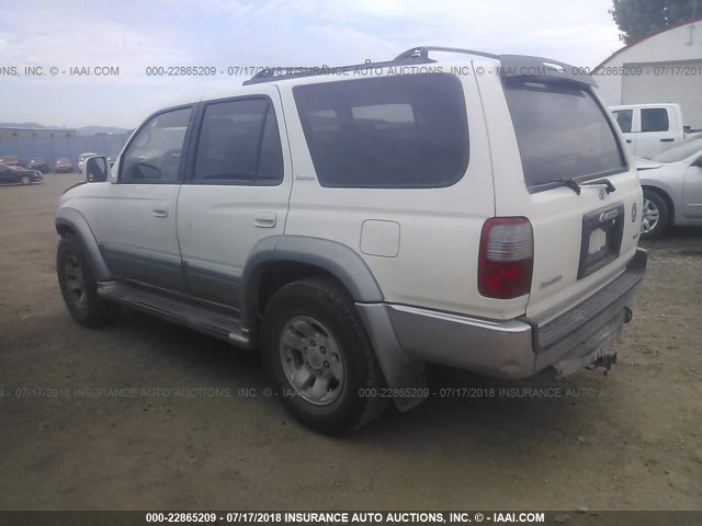 JT3GN87R5W0073140 - 1998 TOYOTA 4RUNNER LIMITED WHITE photo 3