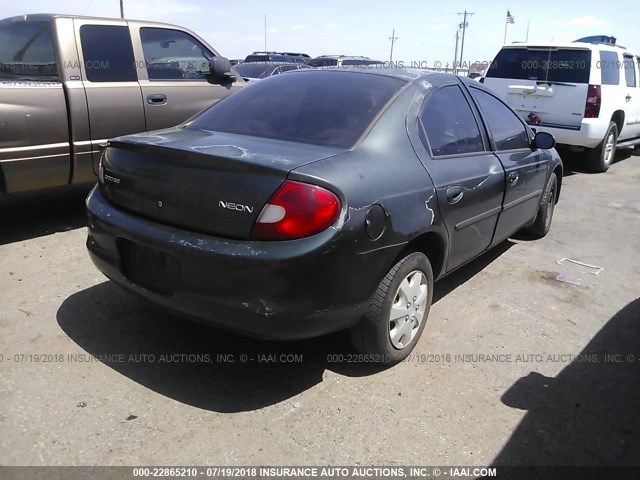 1B3ES26C22D561066 - 2002 DODGE NEON GRAY photo 4