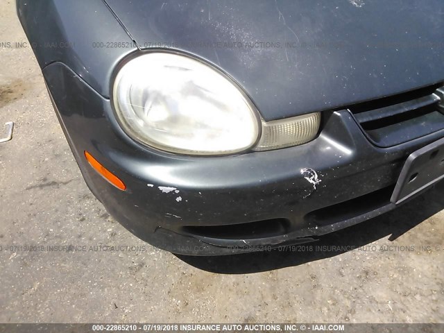 1B3ES26C22D561066 - 2002 DODGE NEON GRAY photo 6