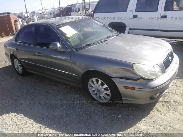 KMHWF35H03A769746 - 2003 HYUNDAI SONATA GLS/LX SILVER photo 1