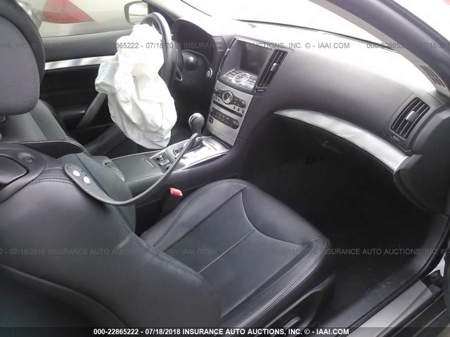 JN1CV6FE6CM203317 - 2012 INFINITI G37 SPORT BLACK photo 5