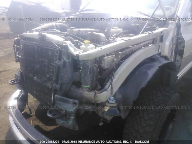 3D7KS28C25G823728 - 2005 DODGE RAM 2500 ST/SLT 银色 照片 6