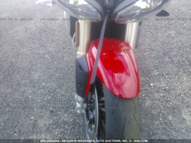 SMTN50PP8GJ755171 - 2016 TRIUMPH MOTORCYCLE SPEED TRIPLE RED photo 5