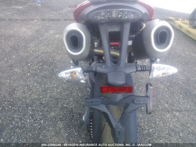 SMTN50PP8GJ755171 - 2016 TRIUMPH MOTORCYCLE SPEED TRIPLE RED photo 6