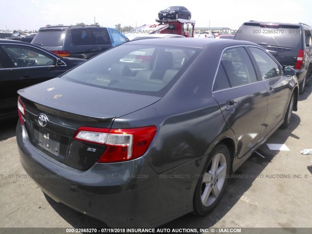 4T1BF1FK8CU111331 - 2012 TOYOTA CAMRY SE/LE/XLE 灰色 照片 4