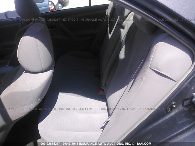4T1BK3EK6BU628621 - 2011 TOYOTA CAMRY SE/LE/XLE ნაცრისფერი ფოტო 8