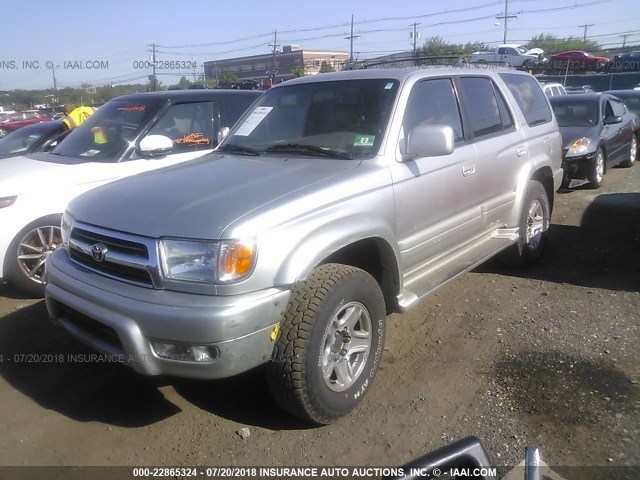 JT3HN87R1X9029248 - 1999 TOYOTA 4RUNNER LIMITED TAN photo 2