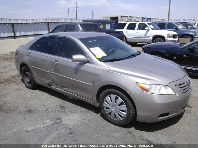 4T1BE46K57U654890 - 2007 TOYOTA CAMRY NEW GENERAT CE/LE/XLE/SE GOLD photo 1
