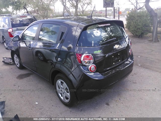 1G1JA6SH9E4242396 - 2014 CHEVROLET SONIC LS Qara foto 3