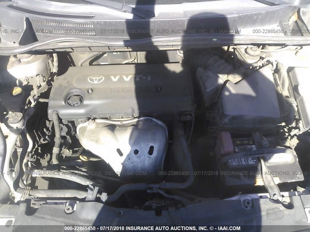 JTLKE50E281012390 - 2008 TOYOTA SCION XB Күміс фото 10