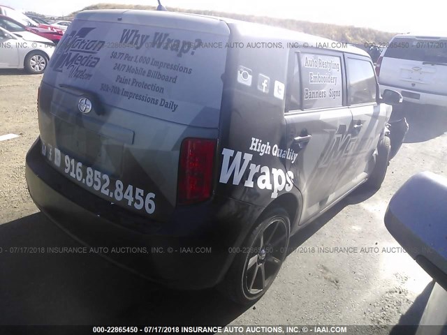 JTLKE50E281012390 - 2008 TOYOTA SCION XB Күміс фото 4