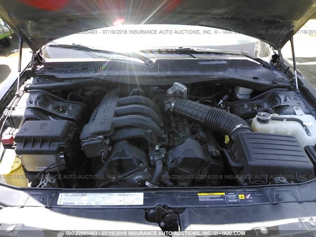 2D4FV48T55H610970 - 2005 DODGE MAGNUM SE BLACK photo 10