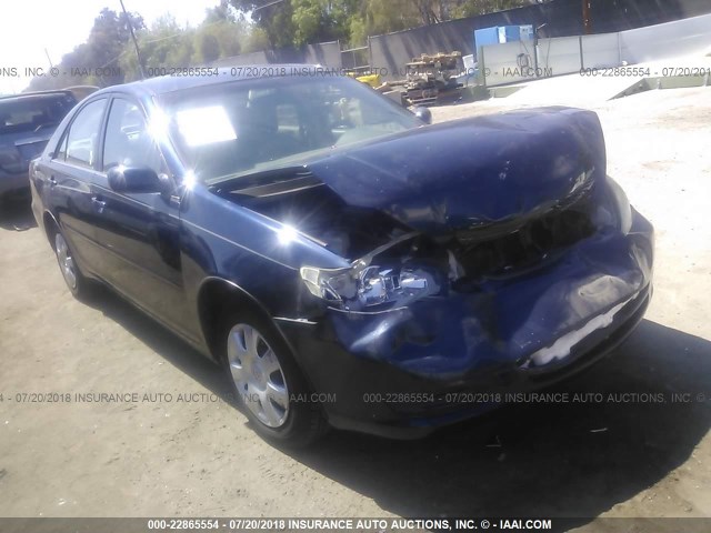 4T1BE32K94U348402 - 2004 TOYOTA CAMRY LE/XLE/SE BLUE photo 1