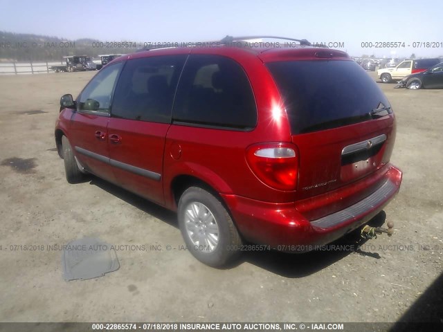 1A4GP45R66B549654 - 2006 CHRYSLER TOWN & COUNTRY  RED photo 3