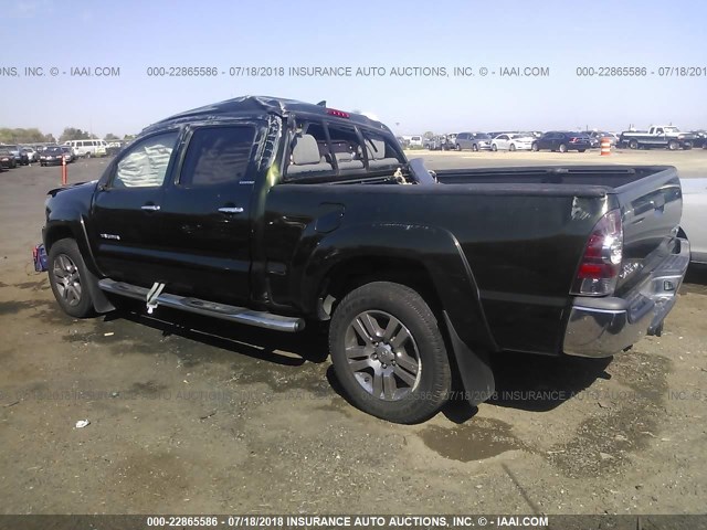 3TMKU4HN3DM037017 - 2013 TOYOTA TACOMA DBL CAB PRERUNNER LNG BED GREEN photo 3