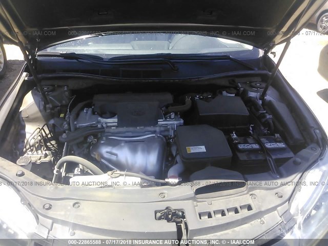 4T1BF1FK6GU203866 - 2016 TOYOTA CAMRY LE/XLE/SE/XSE 灰色 照片 10