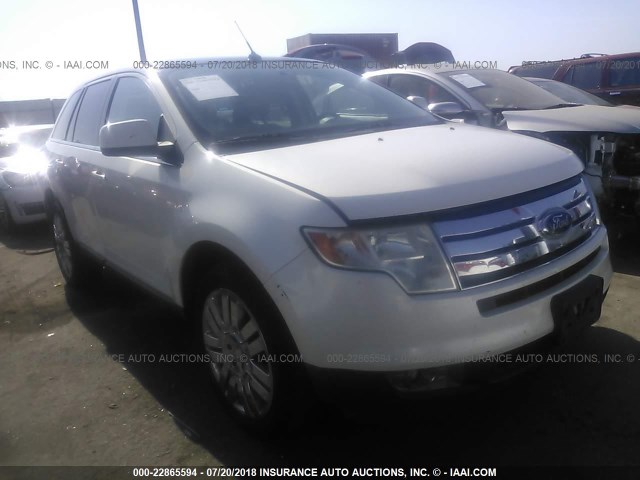 2FMDK49CX8BA66657 - 2008 FORD EDGE LIMITED WHITE photo 1