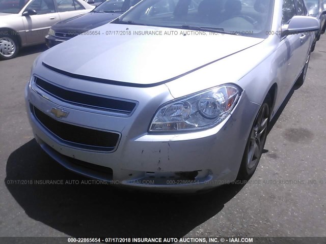 1G1ZC5EB9AF275220 - 2010 CHEVROLET MALIBU 1LT 银色 照片 6
