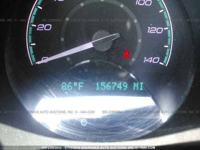 1G1ZC5EB9AF275220 - 2010 CHEVROLET MALIBU 1LT 银色 照片 7