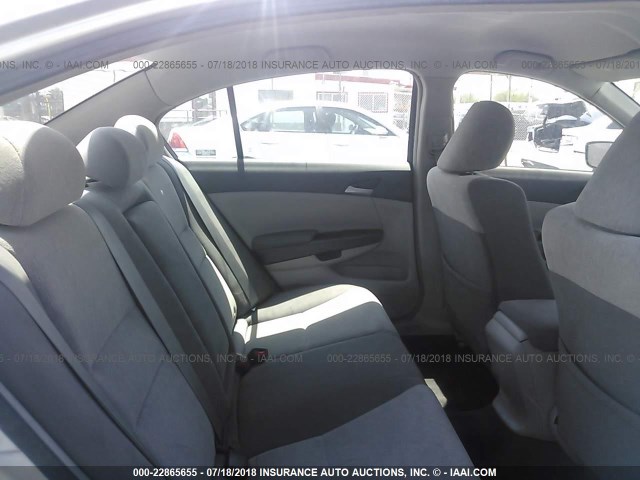 1HGCP26488A123163 - 2008 HONDA ACCORD SILVER photo 8