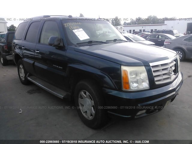 1GYEK63N45R257847 - 2005 CADILLAC ESCALADE LUXURY ლურჯი ფოტო 1