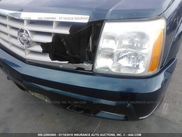 1GYEK63N45R257847 - 2005 CADILLAC ESCALADE LUXURY ლურჯი ფოტო 6
