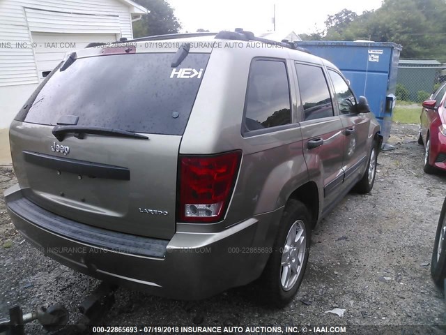 1J4GS48K35C675587 - 2005 JEEP GRAND CHEROKEE LAREDO/COLUMBIA/FREEDOM 金色 照片 4