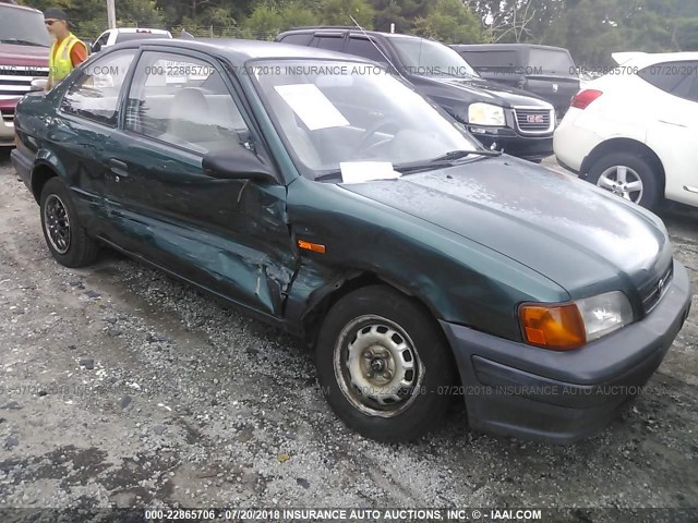 JT2AC52L7T0171471 - 1996 TOYOTA TERCEL STD/DX GREEN photo 1