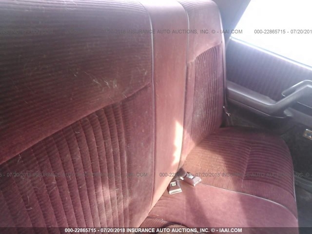 1G4AG54N4P6404134 - 1993 BUICK CENTURY SPECIAL MAROON photo 8