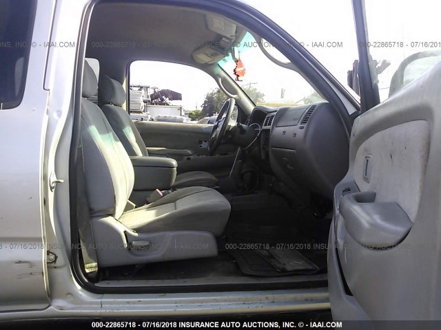 5TEHN72N83Z268983 - 2003 TOYOTA TACOMA DOUBLE CAB ვერცხლისფერი ფოტო 5