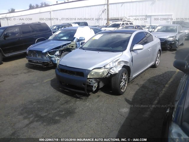 JTKDE177550038397 - 2005 TOYOTA SCION TC 银色 照片 2