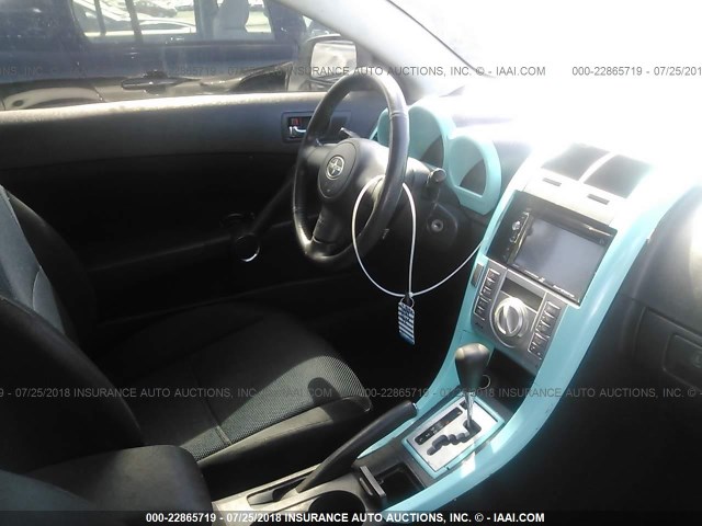 JTKDE177550038397 - 2005 TOYOTA SCION TC 银色 照片 5