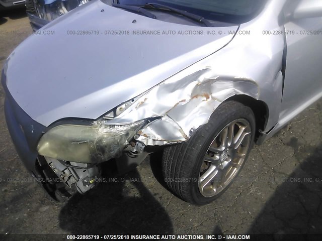JTKDE177550038397 - 2005 TOYOTA SCION TC 银色 照片 6