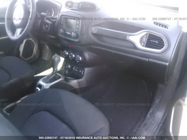 ZACCJBAB8HPE56047 - 2017 JEEP RENEGADE SPORT Սև լուսանկար 5