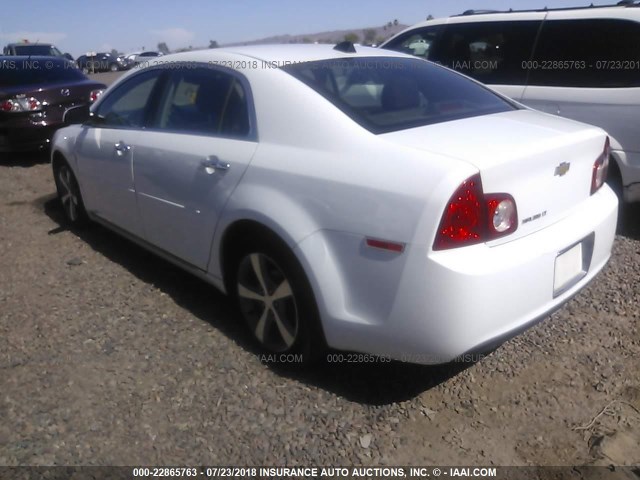 1G1ZC5EU7CF266777 - 2012 CHEVROLET MALIBU 1LT 白色 照片 3