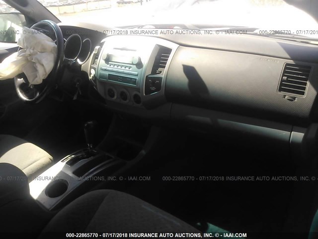 5TETX22N38Z475022 - 2008 TOYOTA TACOMA ACCESS CAB Ақ фото 5