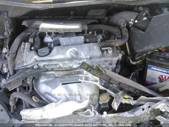 4T1BF1FK4EU749692 - 2014 TOYOTA CAMRY L/SE/LE/XLE 灰色 照片 10