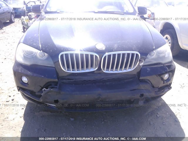 5UXFE83538L098144 - 2008 BMW X5 4.8I BLACK photo 6