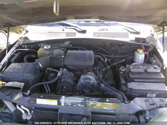 1J4GL48K33W671306 - 2003 JEEP LIBERTY SPORT/FREEDOM მწვანე ფოტო 10