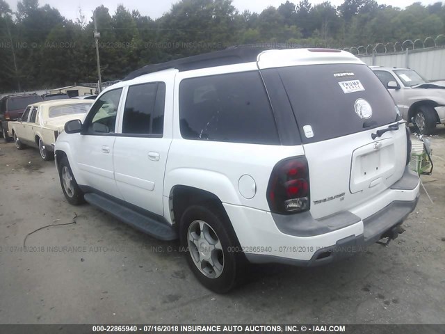 1GNES16S556180571 - 2005 CHEVROLET TRAILBLAZER EXT LS/EXT LT WHITE photo 3